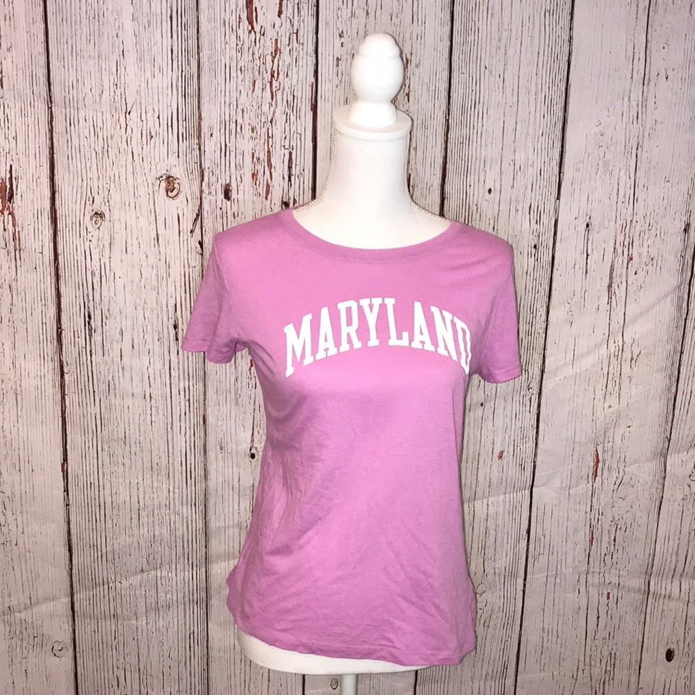 Pink “Maryland” t shirt